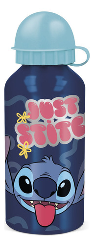 Botella Aluminio Infantil Lilo & Stitch 400ml 1129 Color Azul