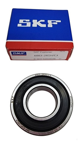 Rodamiento / Ruleman 6003 2rs Skf 17x35x10 