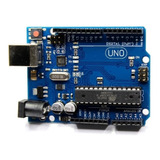 Arduino Uno R3 Placa De Desarrollo Atmega328 C/ Cable Usb 