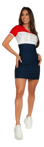 Vestido Feminina Pitbull Original Ref 69968