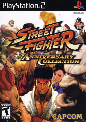 Street Fighter Anniversary Collection - Ps2