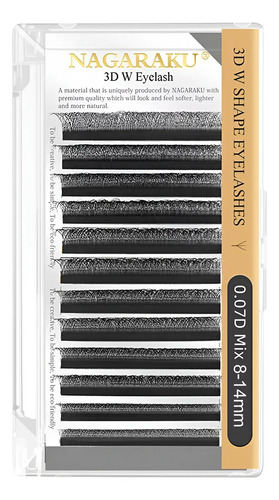 Pestañas Nagaraku W 3d Mix Fibras Tecnologicas | MercadoLibre