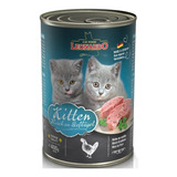 Alimento Leonardo Para Gato Kitten Sabor Mix En Lata De 400g