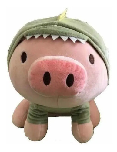 Cerdito Peluche Puerquito Kawaii Disfrazado Dino Conejo
