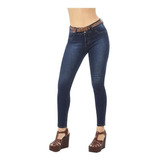 Jeans Levanta Pompa Dama Azul Mezclilla 172-92 Cklass