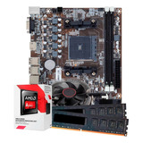 Kit Upgrade Amd A6-7480 + Cooler + Placa Mae Fm2 + 16gb Ddr3