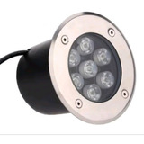 Spot Balizador 7w Led Chão Piso Bivolt Branco Quente 3000k