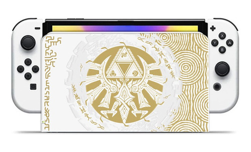 Funda Para Para Nintendo Switch Oled Base, Blanco - Zelda