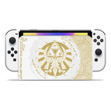 Funda Para Para Nintendo Switch Oled Base, Blanco - Zelda