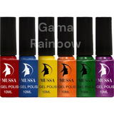 Gama Gel Esmalte Uv Semipermanente 6 Piezas - Elegir Gama