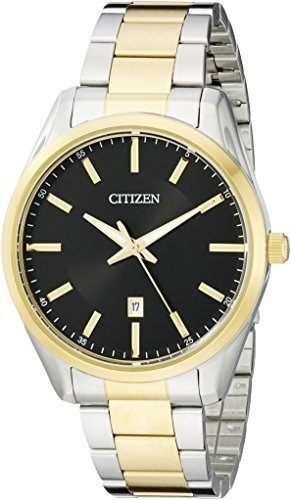 Citizen Reloj De Pulsera De Cuarzo De Dos Tonos Para Hombres