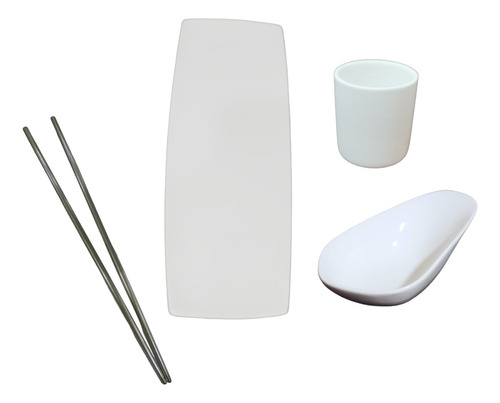 Set Sushi Ceramica Plato Palillos Sake Salsero X4pz Bazar