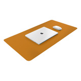 Mouse Pad Desk Pad Couro 68 X 30 Cm Minimalista Mesa Luxo
