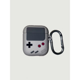 Funda Gris Nintendo Game Boy AirPods 1/2 Case