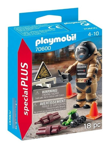 Playmobil Special Plus Policia Operaciones Especiales 70600