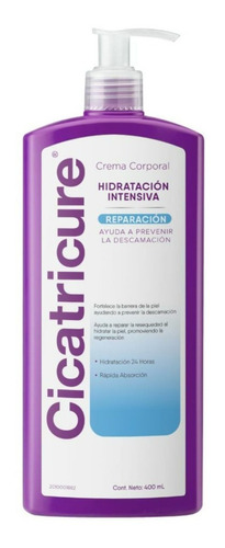 Crema Para Cuerpo Cicatricure Hidratación Intensiva 400ml