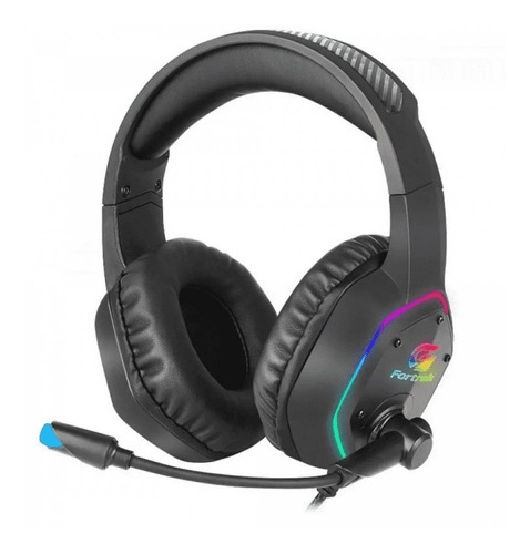 Headset Gamer Rgb Blackfire Preto Fortrek P2 + Adap P3 Preto