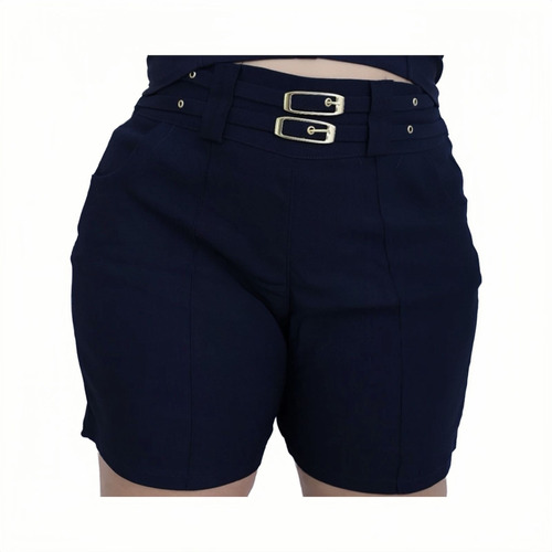 Shorts Feminino Plus Size Bengaline