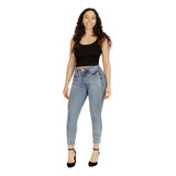 Pantalón Jean One World Capri, Levanta Cola, Mujer 1-5060