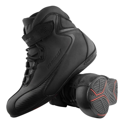 Botas Moto Joe Rocket Atomic Negro Deportivo Urbana Motocity