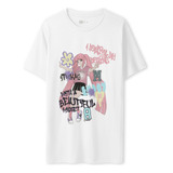 Playera  Manga Corta Estampada C&a De Mujer