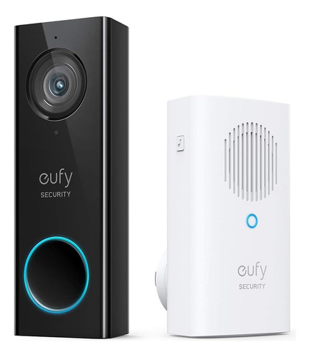 Eufy Security, Timbre Con Vídeo Wi-fi, Resolución 2k, No Mo.