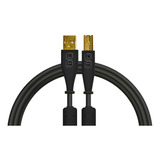 Cable Usb-a A Usb-b 1.5 Metros Negro Chroma Dj Techtools