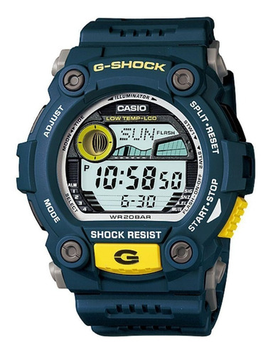 Relógio Casio G-shock Tábua De Maré G-7900-2dr * G-rescue