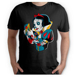 Polera Blancanieves Catrina 100% Algodón