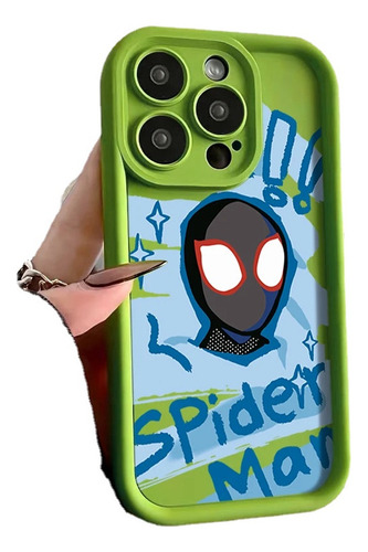 Funda De Teléfono Marvel Spiderman Couple Para iPhone 15, 14