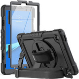 Funda Uso Rudo Correa Par Lenovo Tab M10 Hd 2da Gen Tb-x306f