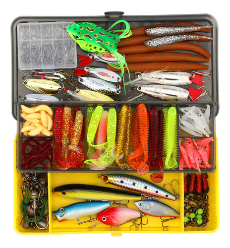 Kit De Accesorios De Pesca 304pcs Equipo De Pesca