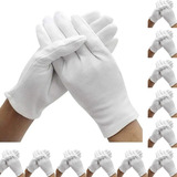 40 Piezas Guantes Dermatológicos Algodón 20 Pares Unisex