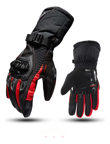 Guantes De Moto Para Invierno, Cálidos, Con Pantalla Táctil,