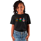 Playera De Niño O Niña De Amongus Muñeco Navideño 