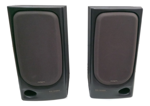 Par De Caixa Acústica Aiwa Micro-system Sx-n350 Como Novo