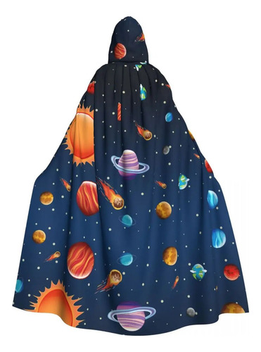 Capa Con Capucha Para Adulto De Space Planets Universe Esti