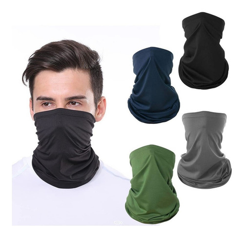 4pcs Multifuncionales Bandanas Deportivas For Hombre Y Mujer