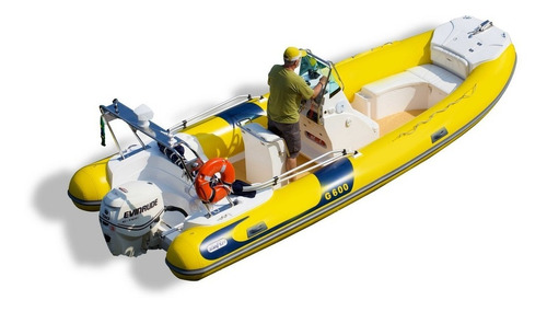 BOTE INFLÁVEL ESPORTIVO G600 II - PVC - ZEFIR