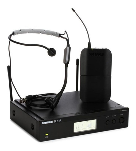 Sistema Inalámbrico Shure Blx14r/sm35 Para Rack Headset