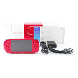 Console Sony Psp-3000 Radiant Red - Psp Vermelho