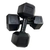 Mancuernas Hexagonales, El Par, 5kg, Fitness, Entrenamiento!