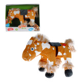 Peluche Musical 35 Cm. La Granja De Zenon - Caballo Perchero