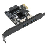 Adaptador De Expansión De Cuatro Puertos Pcie A Usb3.0 Para