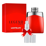 Mont Blanc Legend Red 100ml Caballero Original + Decant
