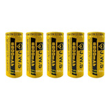 5 Baterias Recarregável 26650 8800mah 3.7 A 4,2v Lanterna 