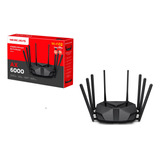 Roteador Mercusys Mr90x Ax6000 Wifi 6 Dual Band 8 Antenas