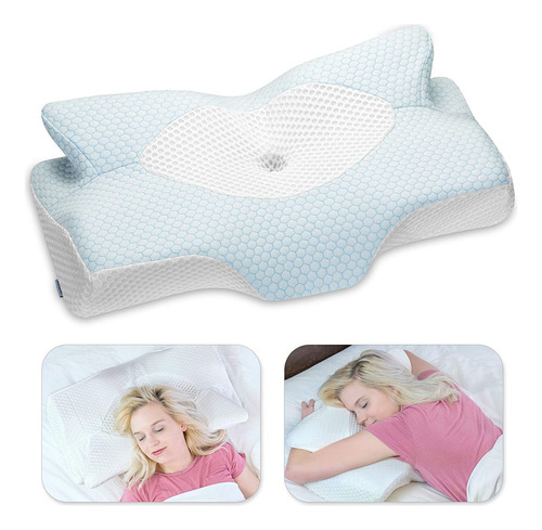 Almohada Cervical De Espuma Viscoelástica, Almohada De