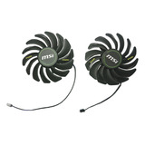 Dual Cooler Fan Para Placa De Vídeo Geforce Rtx 2080 Ventus 