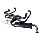 Kit Headers Miller Clasico  Pancho Para Vocho Carburado Negr